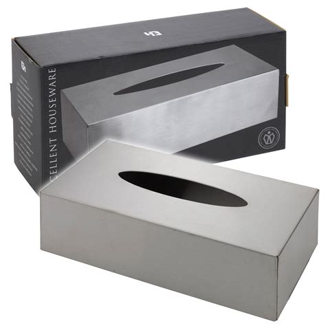 stainless steel tissue box holder australia|fabric tissue box.